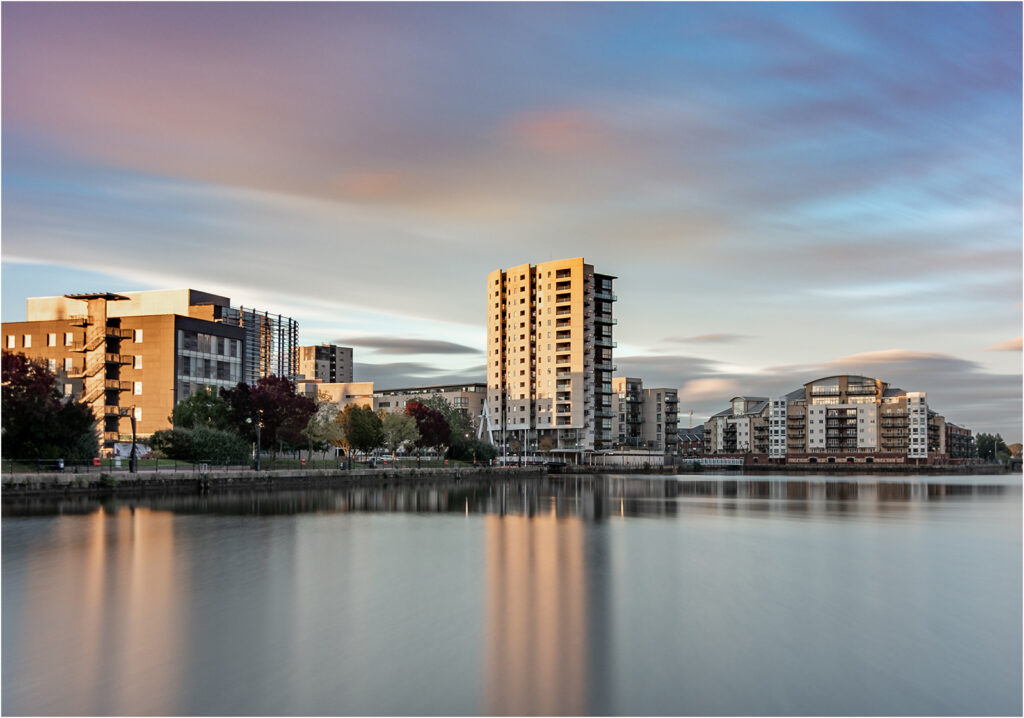 Cardiff Bay by Andre Van de Sande (64 sec, f:4.5, 16mm)