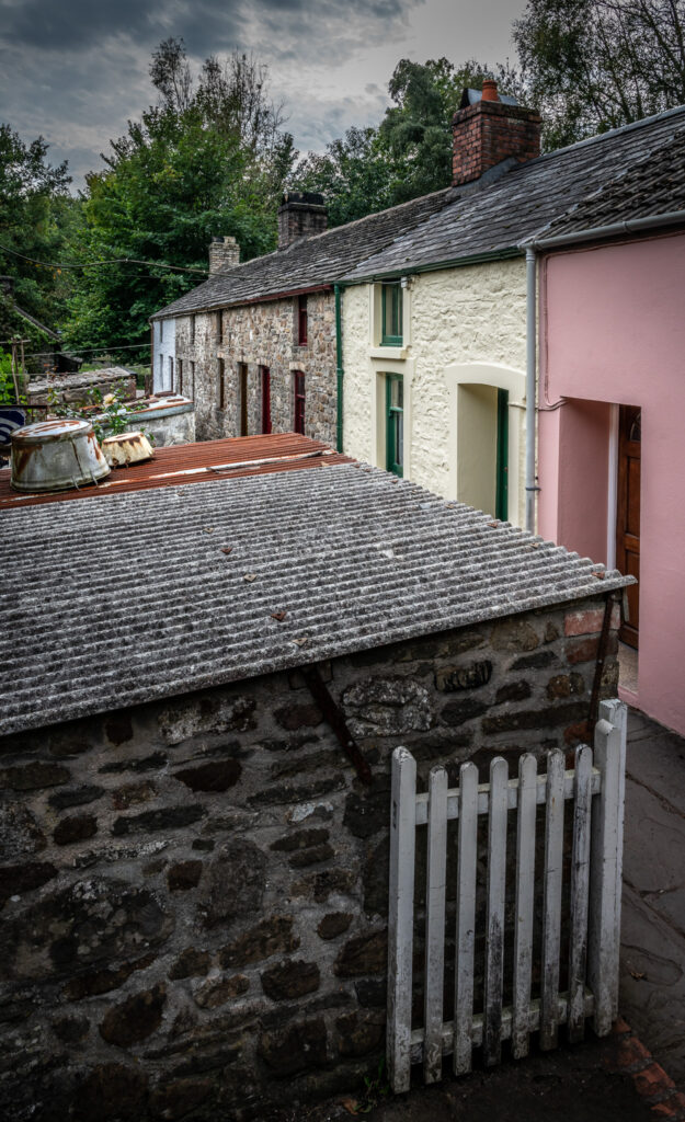 Rhyd-y-Car ironworkers' cottages #1 by Niall