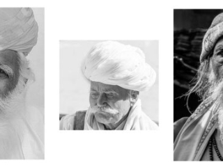 Indian men by Paul Morris