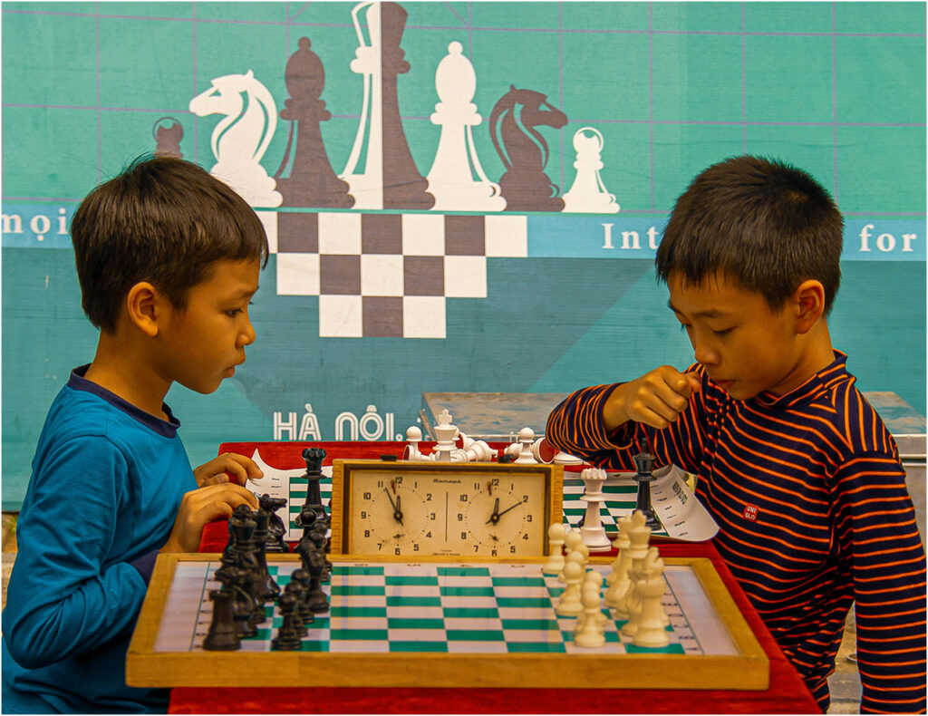 The anticipation of the next move by Paul Morris