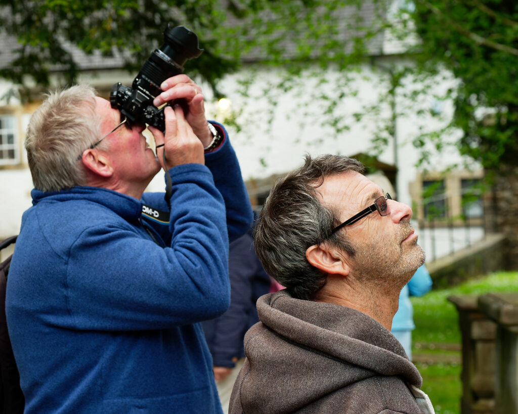 Looking up by Trevor Waller