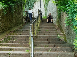 Taking a break by Trevor Waller