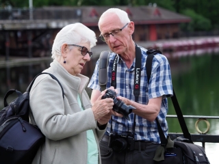 The picnic that wasn't (June 2021) - Steve and Jen by Trevor Waller