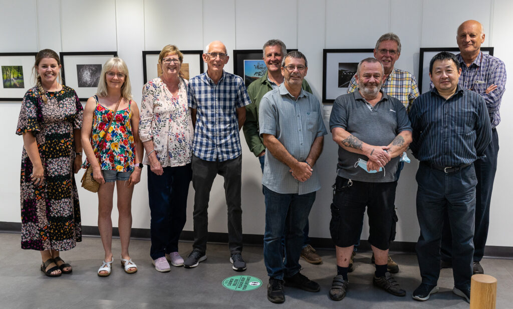 Exhibition opening (Sept 2021) - Attendees by Niall