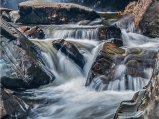 Pistyll Cain Waterfall (North Wales) by Chris Chinnick