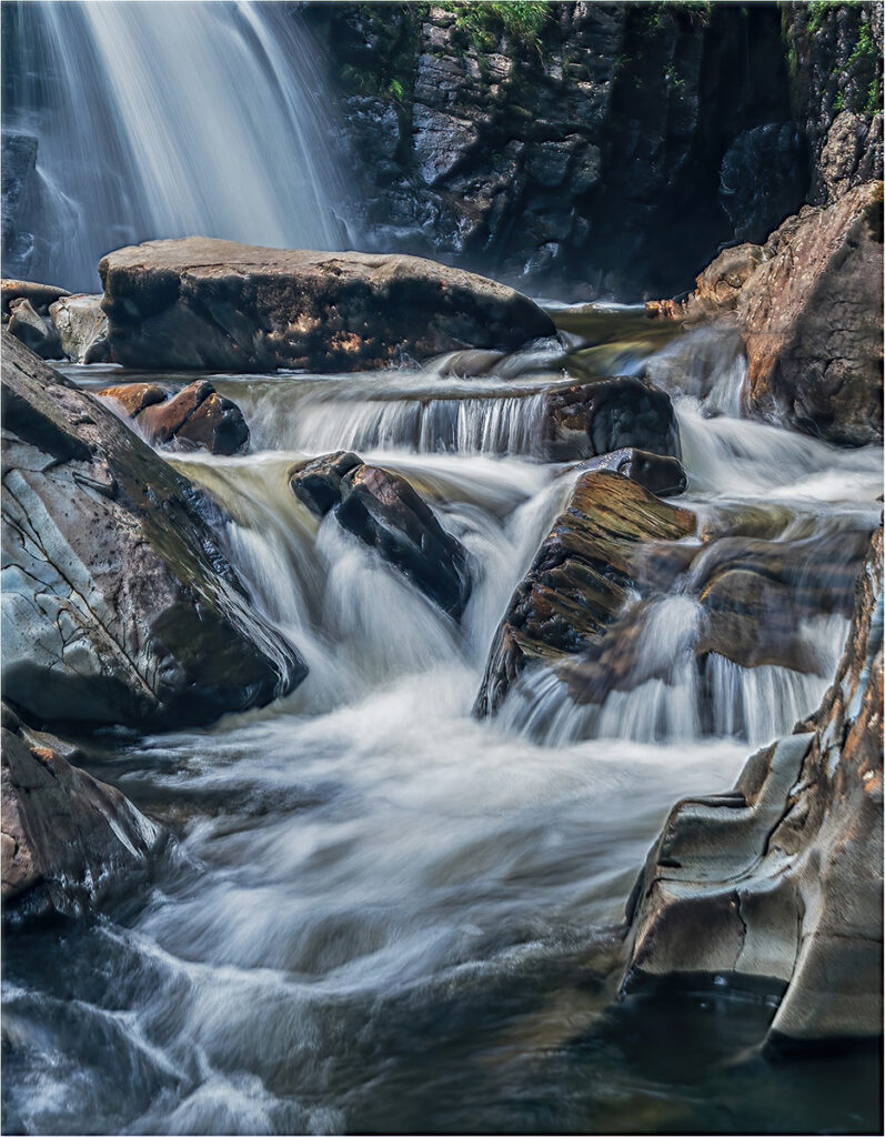 Pistyll Cain Waterfall (North Wales) by Chris Chinnick