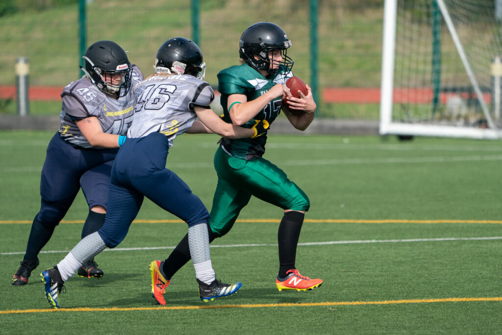 American Football (Oct 2021) - Cardiff Valkyries vs Portsmouth Dreadnoughts (1 of 12) by Niall