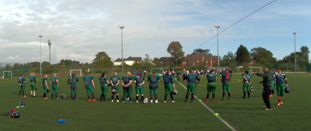 American Football (Oct 2021) - Line Up by Trevor Waller