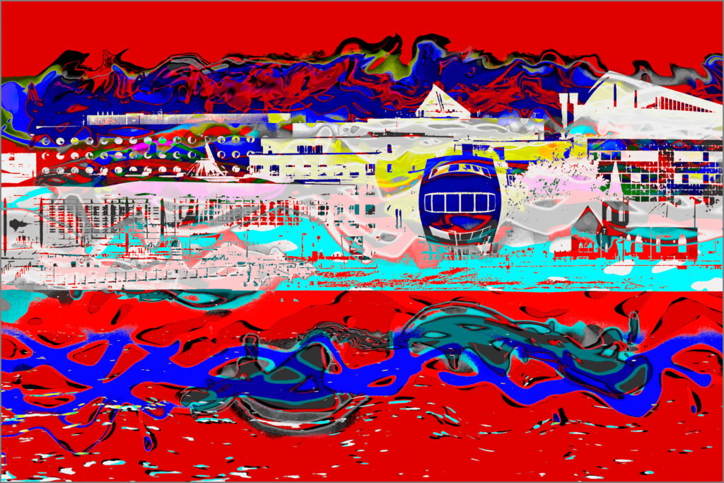 Bae abstract by Trevor Waller