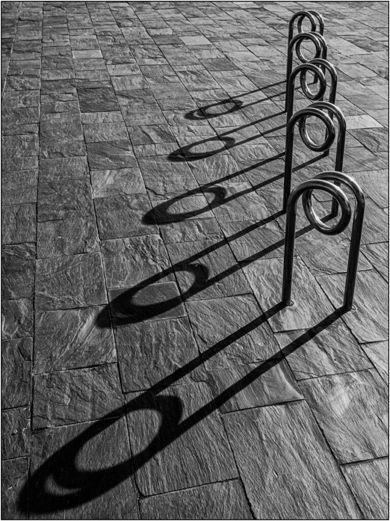 Bike Stands by Dave Russell