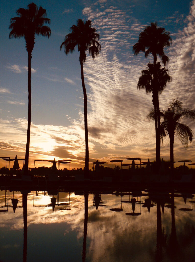 Nile sunset at Luxor by Gwynn Jones