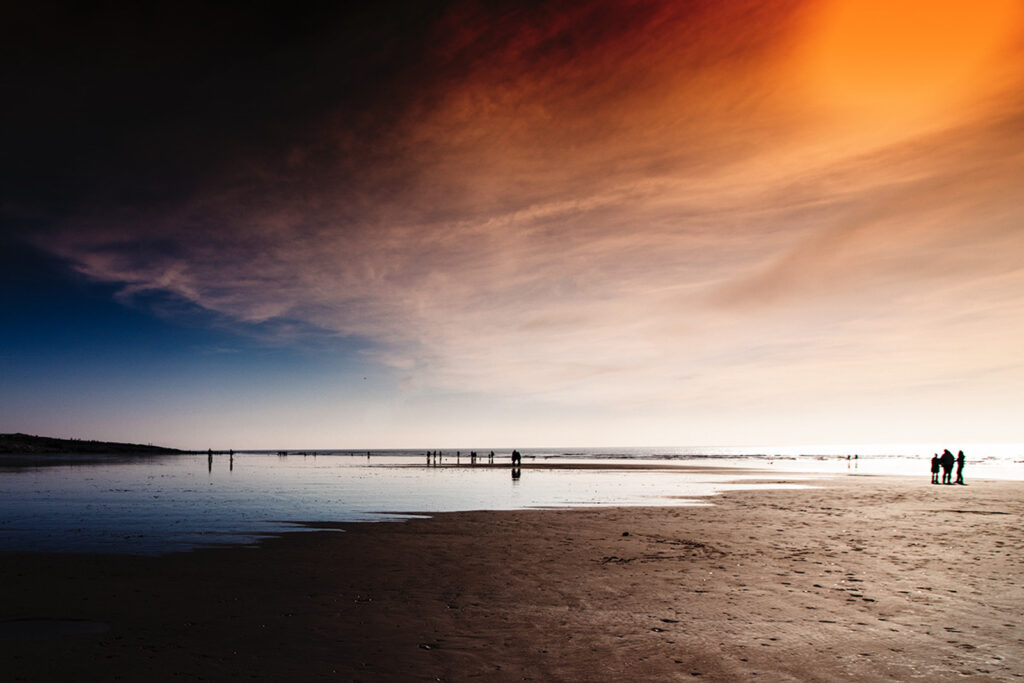 Ogmore-by-Sea Beach by Jiping Bai