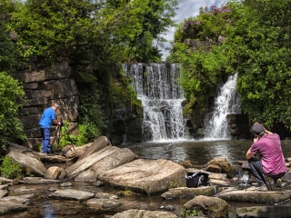 Waterfall by Dave Barton
