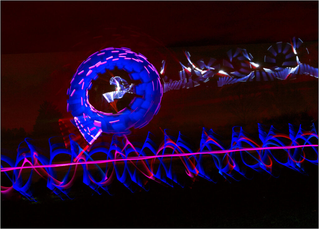 Children toys in the dark (2 of 3) by Trevor Waller