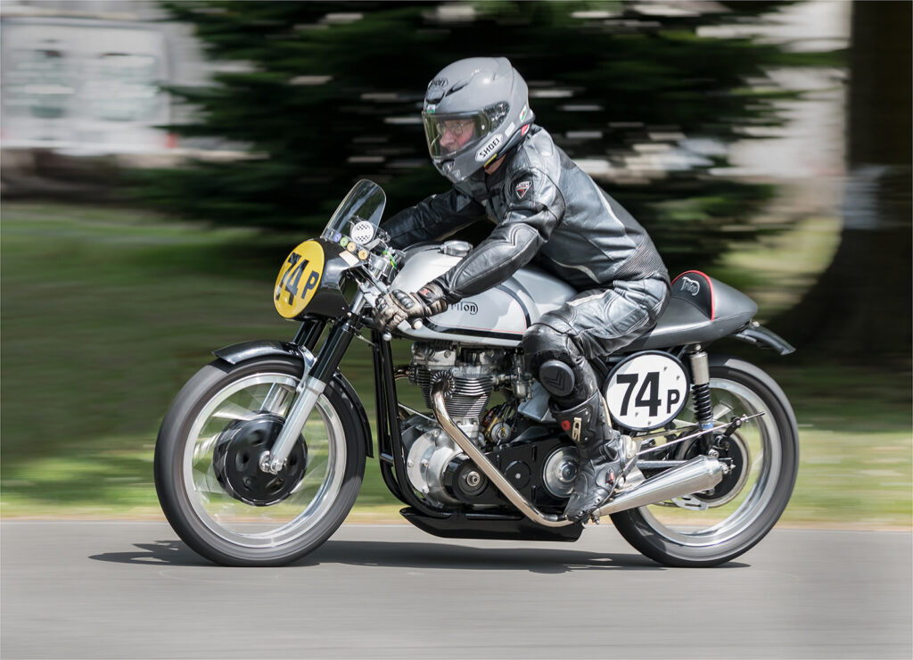 Vintage Biker by Chris Chinnick