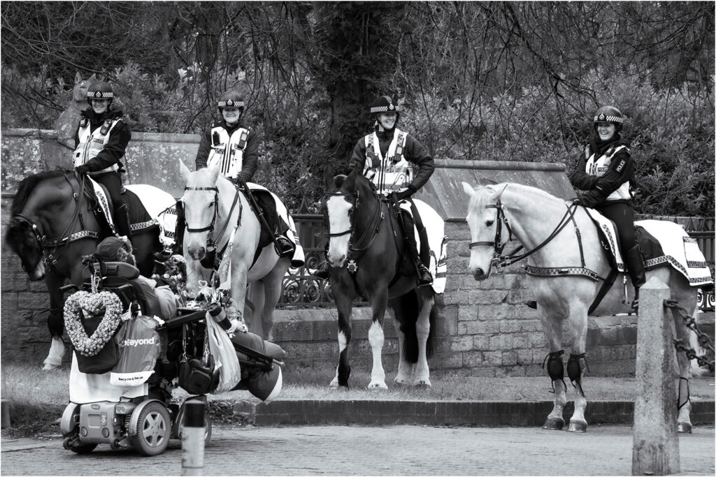 Police in the community by Dean Pine