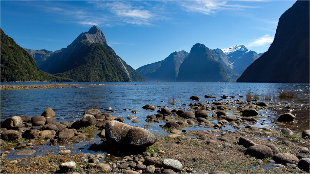 Milford Sound New Zealand by Dave Lawrence