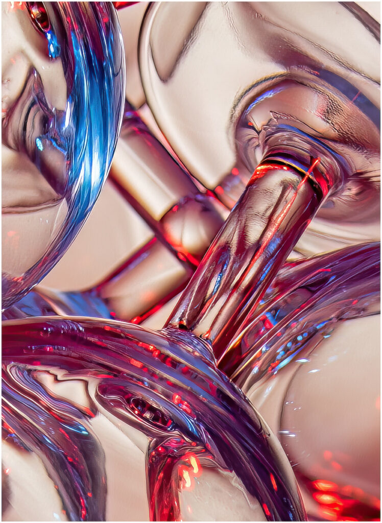 Wine glasses by Andre van de Sande