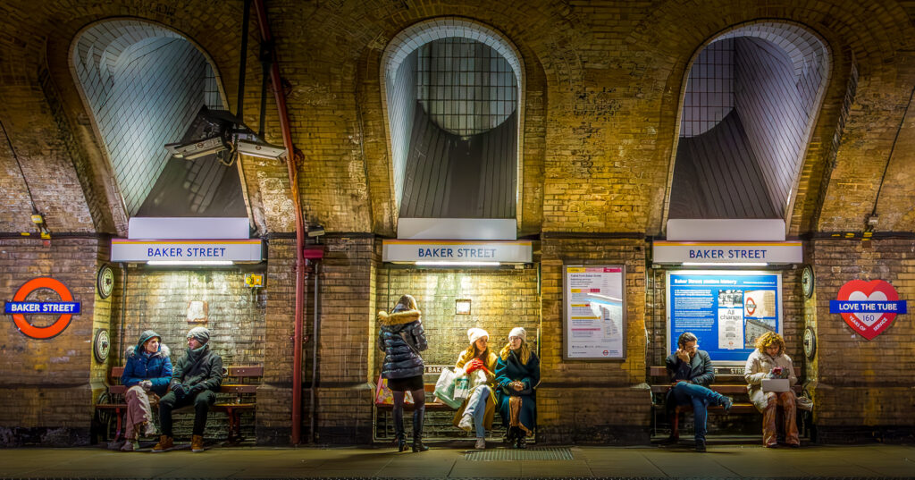 Baker Street - Love the Tube by Richard Payton