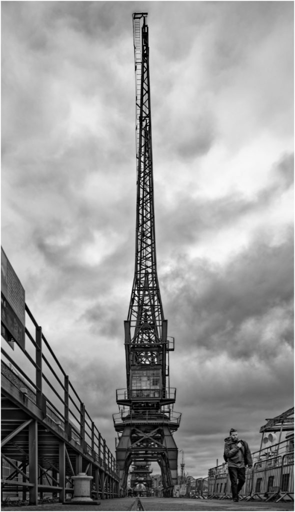 End of Shift for the Crane Operator by Jeff Howe
