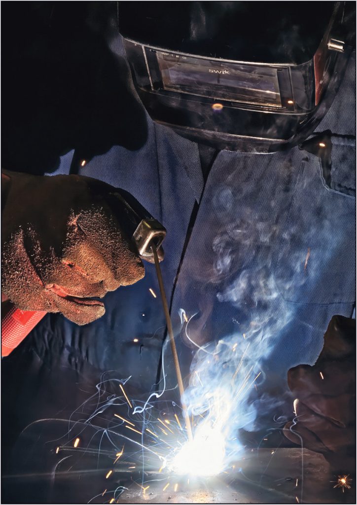 Welder by Trevor Waller