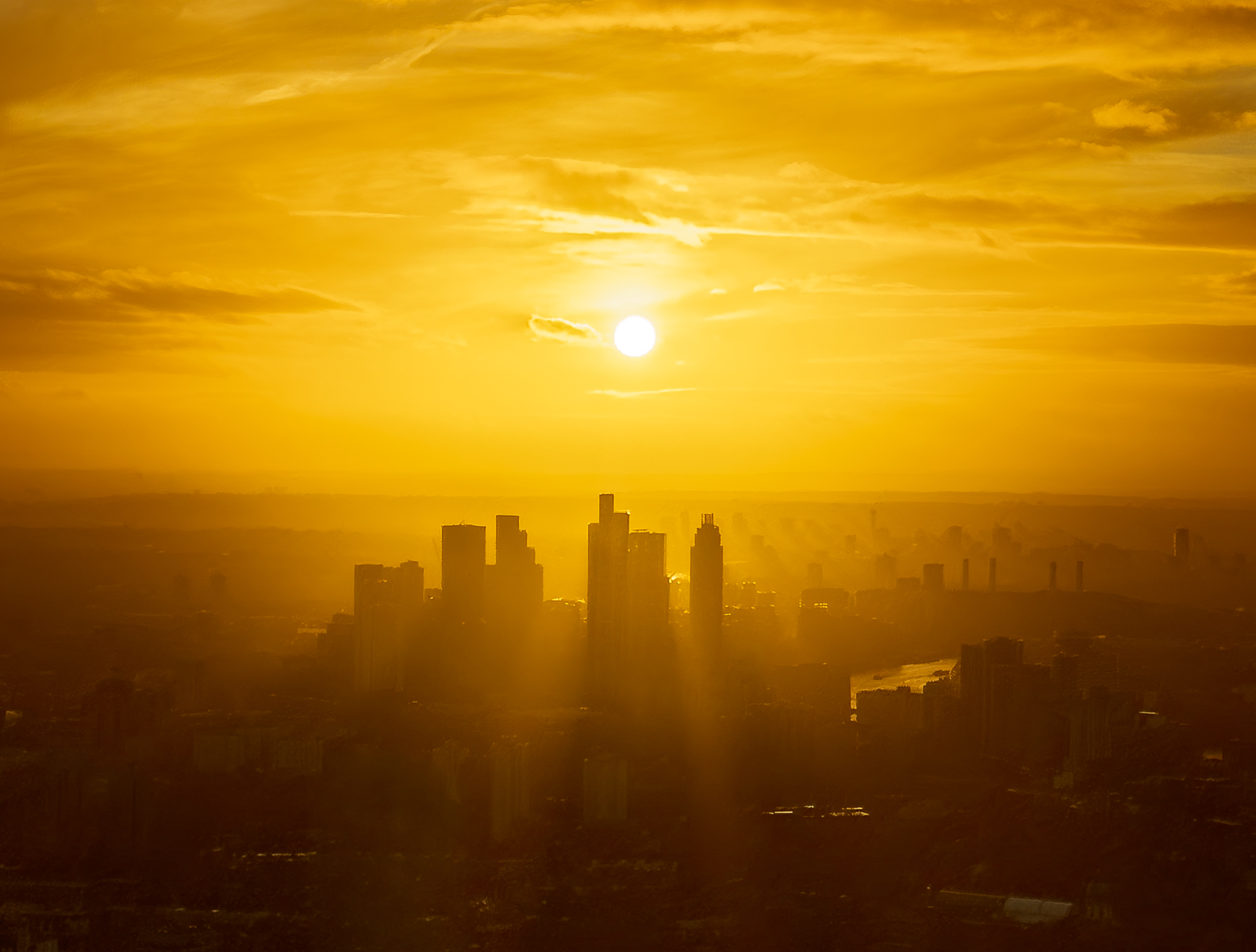 Richard Payton_Sunset in the urban jungle